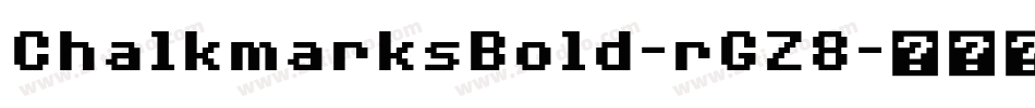 ChalkmarksBold-rGZ8字体转换