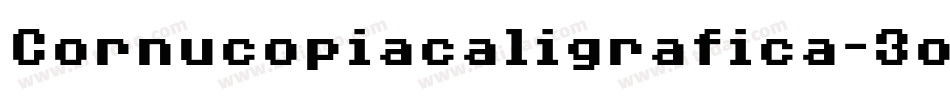 Cornucopiacaligrafica-3oD8字体转换