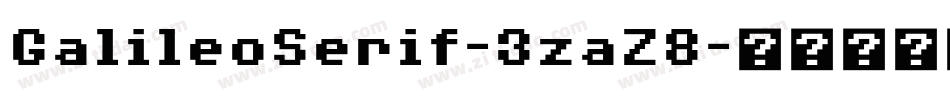 GalileoSerif-3zaZ8字体转换