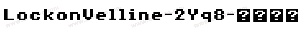 LockonVelline-2Yq8字体转换
