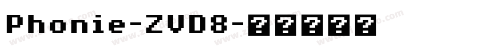 Phonie-ZVD8字体转换