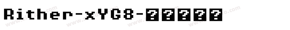 Rither-xYG8字体转换