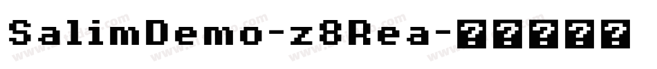 SalimDemo-z8Rea字体转换