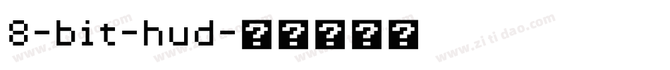 8-bit-hud字体转换