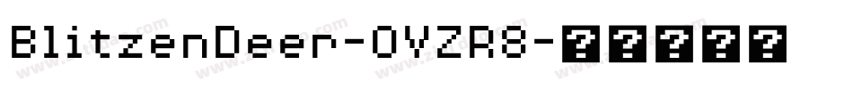 BlitzenDeer-OVZR8字体转换