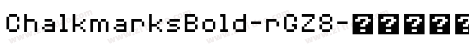 ChalkmarksBold-rGZ8字体转换