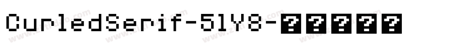 CurledSerif-5lY8字体转换