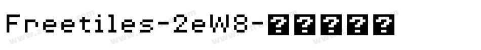 Freetiles-2eW8字体转换