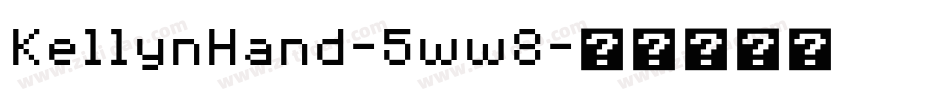 KellynHand-5ww8字体转换