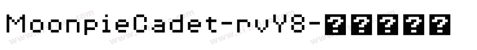 MoonpieCadet-rvY8字体转换