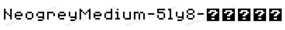 NeogreyMedium-5ly8字体转换