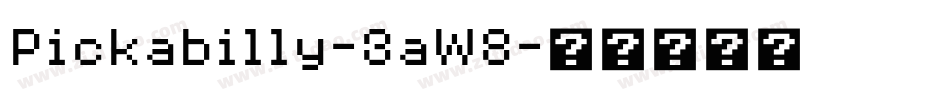 Pickabilly-3aW8字体转换
