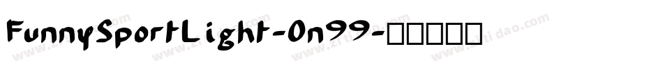 FunnySportLight-0n99字体转换