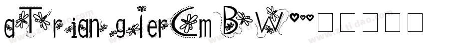 aTrianglerCmBW字体转换