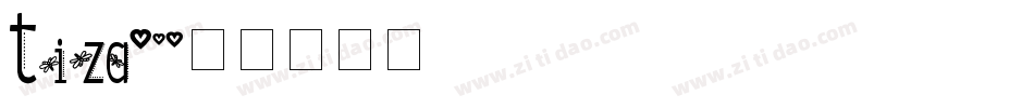tiza字体转换