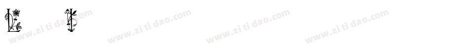 LilithInitials字体转换