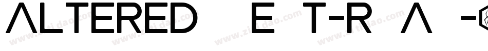 AlteredQuest-rKA8字体转换