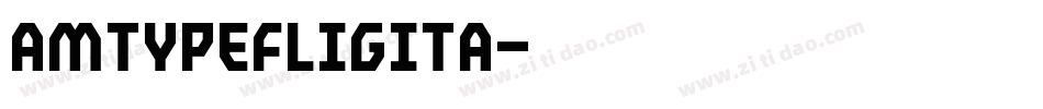 AmTypEFLigIta字体转换