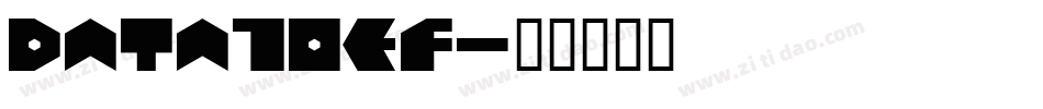 Data70EF字体转换