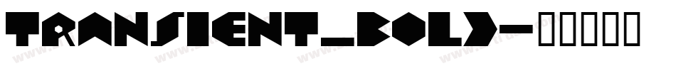 transient_bold字体转换