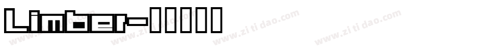 Limber字体转换