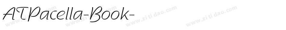 ATPacella-Book字体转换