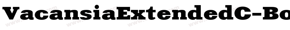VacansiaExtendedC-Bo字体转换