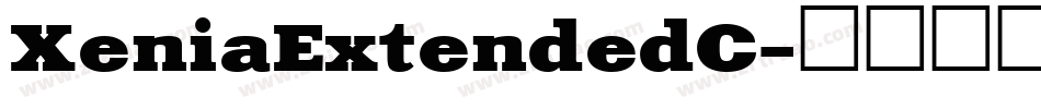 XeniaExtendedC字体转换