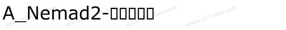 A_Nemad2字体转换