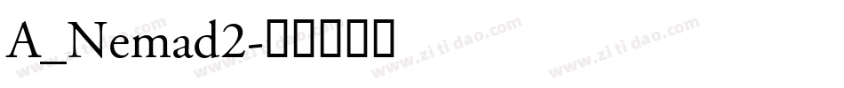 A_Nemad2字体转换