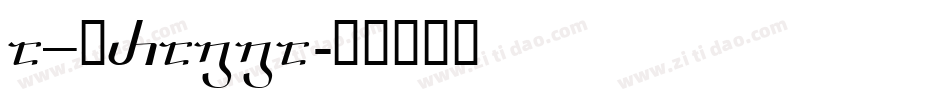 a_Bragga字体转换