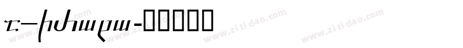 a_Groto字体转换