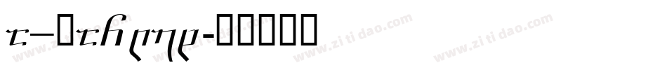 a_Lancet字体转换