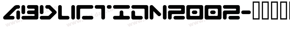 abduction2002字体转换