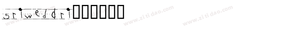 Sriwedari字体转换
