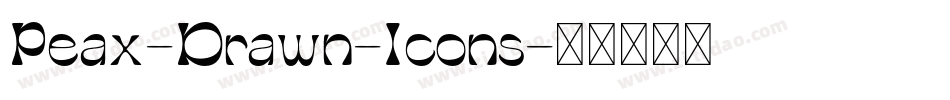 Peax-Drawn-Icons字体转换