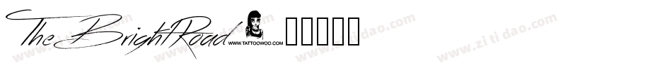 TheBrightRoad字体转换