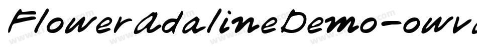 FlowerAdalineDemo-owvAd字体转换