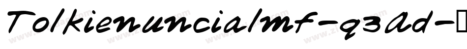Tolkienuncialmf-q3Ad字体转换