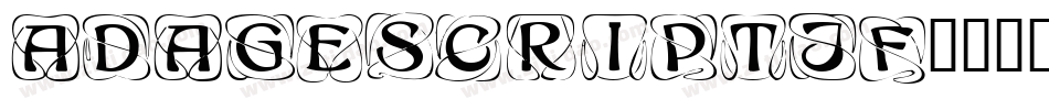 AdageScriptJF字体转换