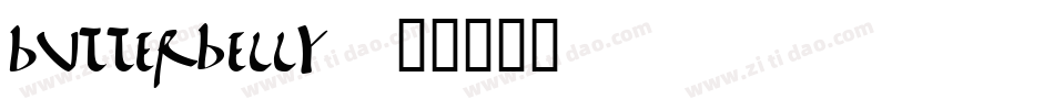 Butterbelly字体转换