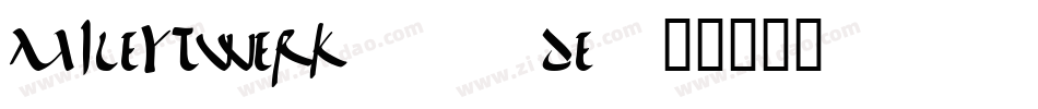 Mileytwerk-20de字体转换