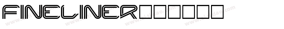 Fineliner字体转换