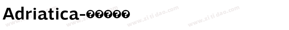 Adriatica字体转换