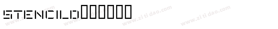 StencilD字体转换