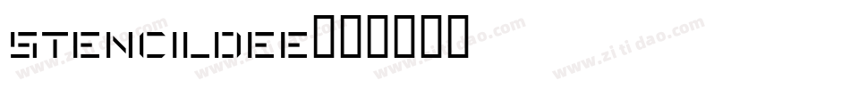 StencilDEE字体转换