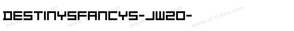 DestinysFancys-Jwzo字体转换