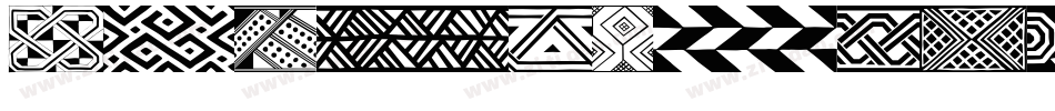 AfrikaGoldAPatterns-6RAq字体转换