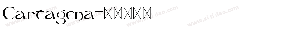 Cartagena字体转换