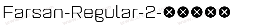 Farsan-Regular-2字体转换